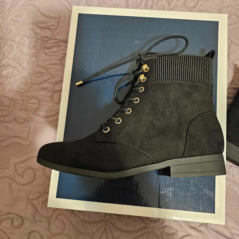 Karen scott clarissae combat boots size 6 - Picture 4 of 6